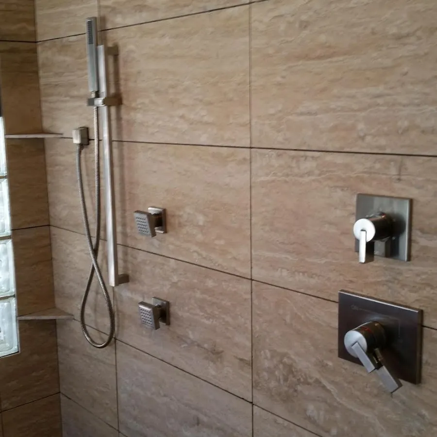 Shower fixture installation for Water Heater Replacement in Oceola
